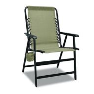 XL Suspension Beige Folding Chair by Caravan Canopy