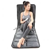 XLBHD Vibration Heating Massage Cushion with 10 Vibrating Motors and 4 Therapy Heating Pad Full Body Massage Mattress for Relieving Back Lumbar Leg Pain