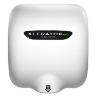 Excel Dryer XLERATOReco XL-BW-ECO Hand Dryer, No Heat, White Thermoset Resin (BMC) Cover, Automatic Sensor, Surface Mounted, LEED Credits, GreenSpec Listed, Commercial Hand Dryer,
