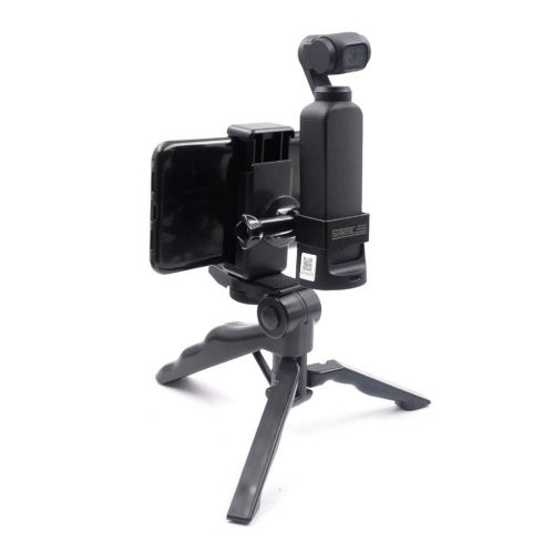  XLGX ABS-Telefonclip mit Stativ fuer DJI OSMO Pocket Action-Kamera Zubehoer Bequemlichkeit Handy Grip Clamp Holder