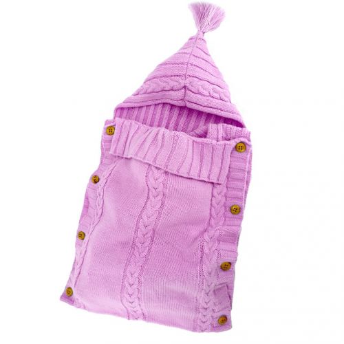  XMWEALTHY Newborn Baby Wrap Swaddle Blanket Knit Sleeping Bag Sleep Sack Stroller Wrap for...