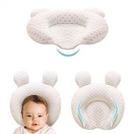 XMWEALTHY Infant Support Head Pillows Soft Baby Nursery Pillows Unisex Newborn Head Shaping Pillow Support Head Sleep Pillows 0-12 M
