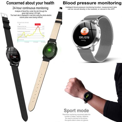  XMYL Activity Trackers,Multifunction Bluetooth Fitness Tracker IP67 Waterproof Smart Watch with Heart Rate Monitors,for Women and Men for Samsung Huawei Android iOS Smartphone