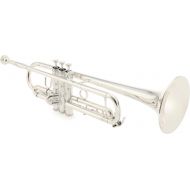 XO 1602RS-R Professional Bb Trumpet - Reverse Leadpipe - Red Brass Bell - Silver Plated