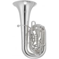 XO 1680S Professional CC Tuba - Silver-plated