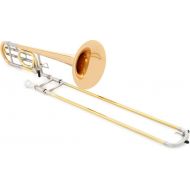 XO 1236RL Professional Trombone - F Attachment - Rose Brass Bell - Clear Lacquer