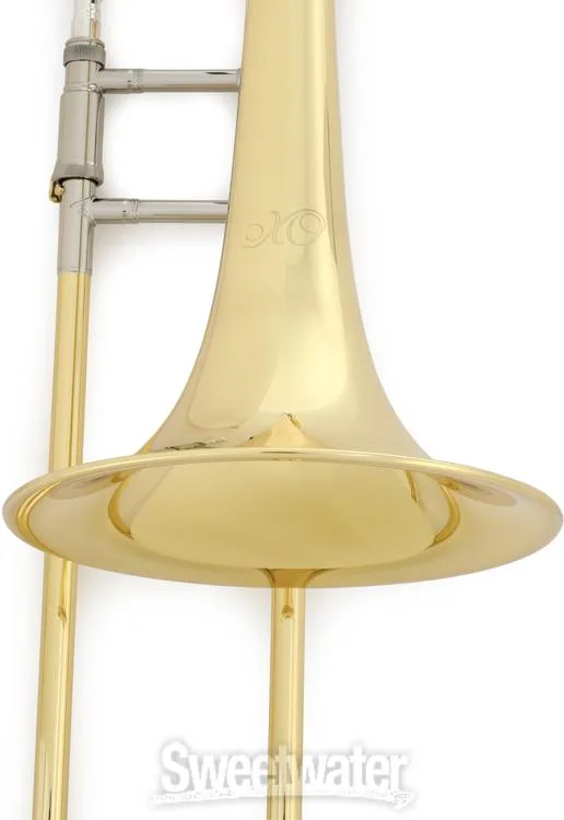  XO 1236LT Professional Trombone - F Attachment - Thru-Flo Valve - Clear Lacquer