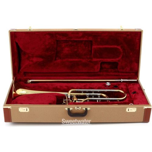  XO 1242L Professional Bass Trombone - Dependent Rotors - Clear Lacquer