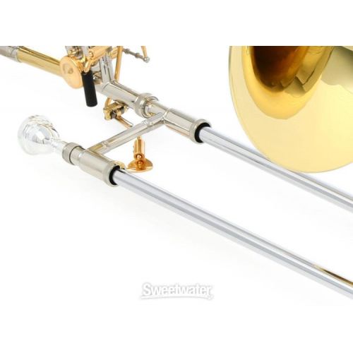  XO 1242L Professional Bass Trombone - Dependent Rotors - Clear Lacquer