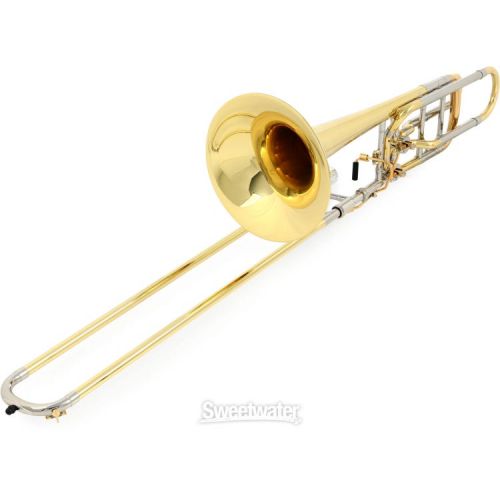  XO 1242L Professional Bass Trombone - Dependent Rotors - Clear Lacquer