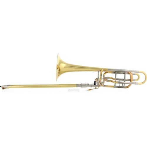  XO 1242L Professional Bass Trombone - Dependent Rotors - Clear Lacquer