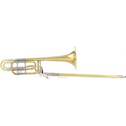  XO 1242L Professional Bass Trombone - Dependent Rotors - Clear Lacquer