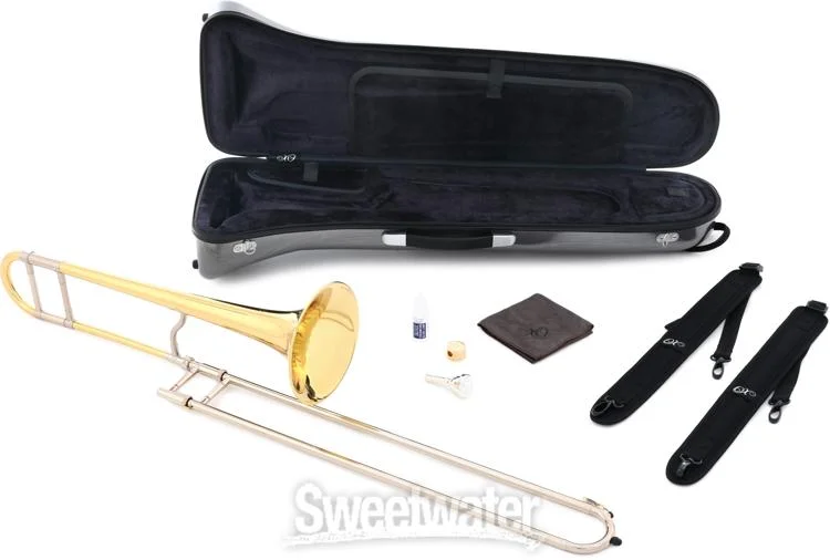  XO 1632GL-LT Professional Tenor Trombone - Gold Lacquer Demo