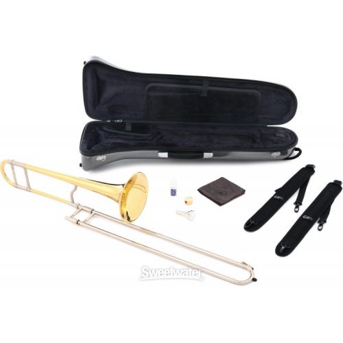  XO 1632GL-LT Professional Tenor Trombone - Gold Lacquer Demo