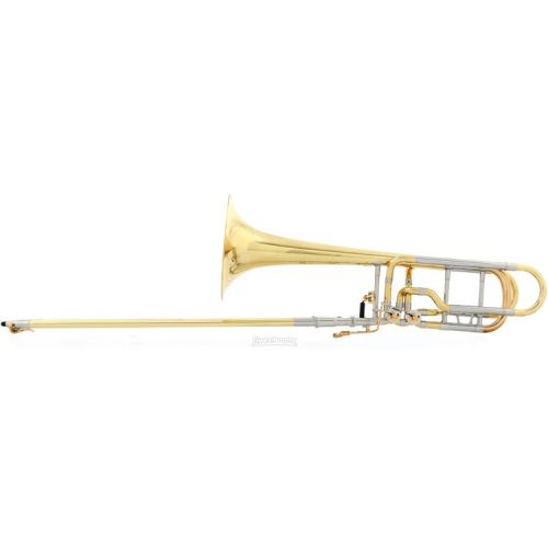  XO 1240L Professional Bass Trombone - Independent Rotors - Clear Lacquer