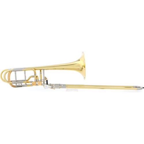  XO 1240L Professional Bass Trombone - Independent Rotors - Clear Lacquer