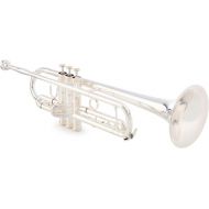 XO 1604RS-R Professional Bb Trumpet - Reverse Leadpipe - Rose Brass Bell - Silver Plated