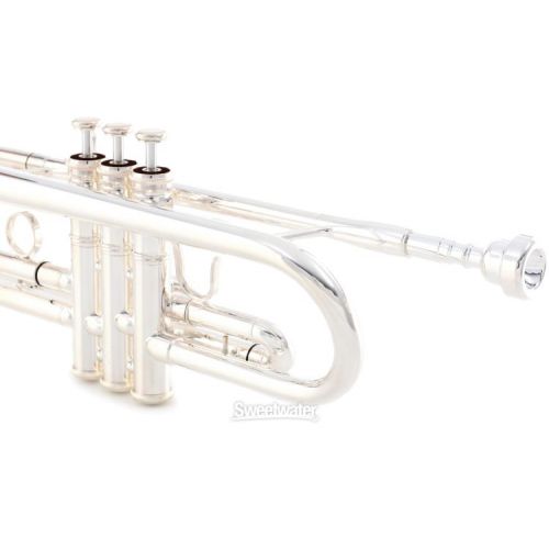  XO 1604RS-R Professional Bb Trumpet - Reverse Leadpipe - Rose Brass Bell - Silver Plated