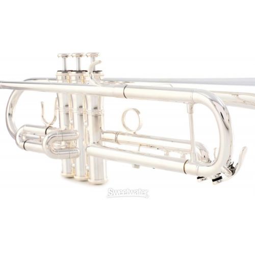  XO 1604RS-R Professional Bb Trumpet - Reverse Leadpipe - Rose Brass Bell - Silver Plated