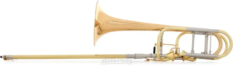  XO 1240RL-T Bass Trombone with Red Brass Bell - Clear Lacquer Demo