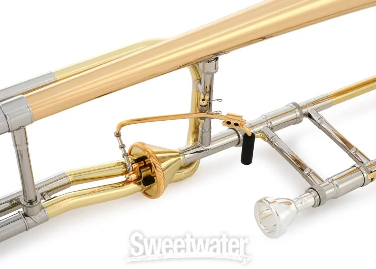  XO 1236RL-T Professional F Attachment Trombone - Clear Lacquer with Thru-Flo Valve Demo