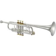 XO 1624RS-R Professional C Trumpet with Rose Brass Bell and Reverse Leadpipe - Silver-plated