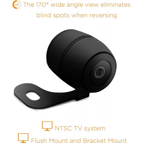  Xo Vision HD Color CCD Waterproof Vehicle Car Rear View Backup Camera, 170 Degree Viewing Angle Rearview Camera