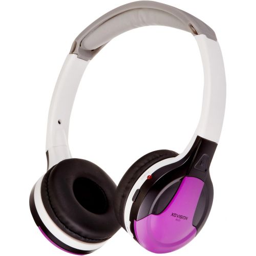  [아마존베스트]XO Vision IR630PR Headphones Wireless IR Foldable, Purple