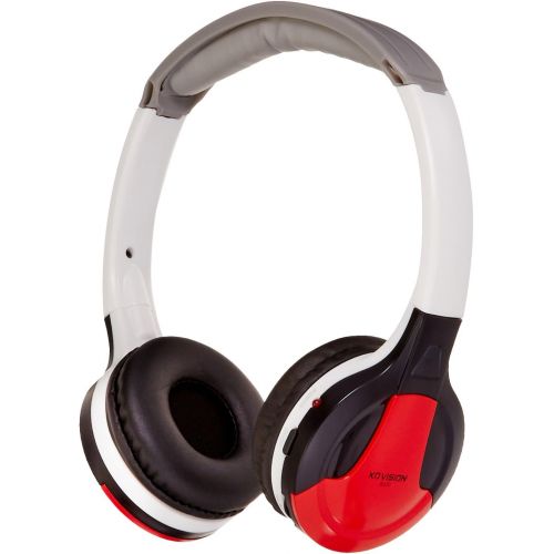  [아마존베스트]XO Vision IR630R Headphones Wireless Infrared Foldable, Red