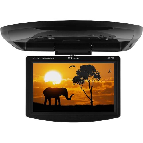  XO Vision 7-inch Widescreen Overhead Monitor with IR Transmitter for in Car Entertainment
