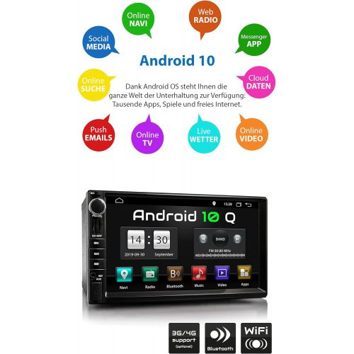  [아마존베스트]-Service-Informationen Xomax Car Radio with Android 2 DIN