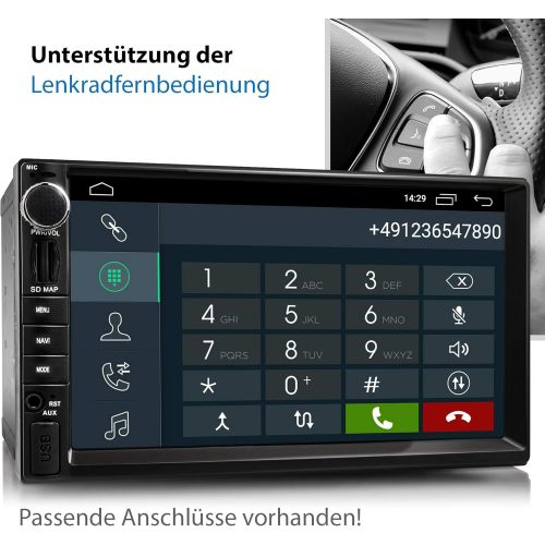  [아마존베스트]-Service-Informationen Xomax Car Radio with Android 2 DIN