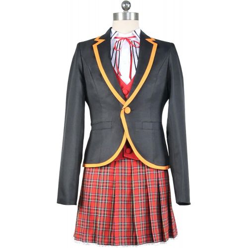  XOMO RWBY Cosplay Ruby Rose Weiss Schnee Yang Beacon Academy School Girl Uniform Costume