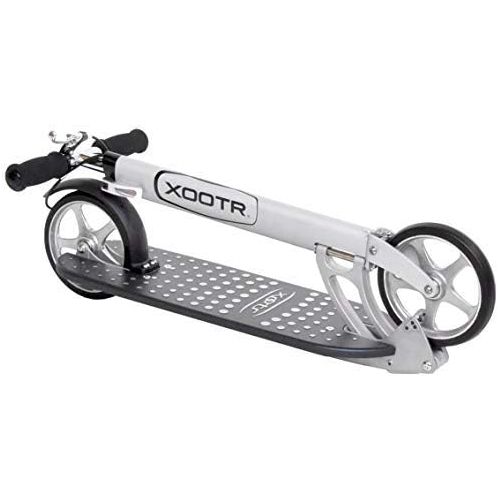  XOOTR Mg Teen/Adult Kick Scooter - 800+lb Capacity - Life Long Backing - QuickClick Latch Folding Mechanism - Front & Rear Brake