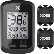 [아마존베스트]XOSS G+ GPS Bike Computer ANT+ with 2 Smart Cadence Sensor, Bluetooth Cycling Computer, Wireless Bicycle Speedometer Odometer, Waterproof MTB Tracker Fits All Bikes (Support Heart
