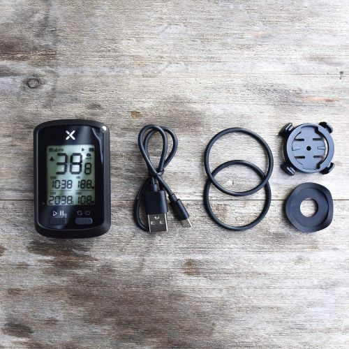  XOSS G+ Bike Computer GPS, Wireless Cycling Computers Bicycle Computer GPS Bike Speedometer, Bluetooth 5.0 & ANT+, IPX7 Waterproof