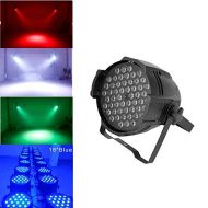 XPC DJ Par Light 180W LED RGBW Stage Lighting 48 Channel Daisy China Design Can Uplights DMX Sound Lights for Birtyday,Bar,Home Party,Christmas Halloween Festival. (3W-1PCS)
