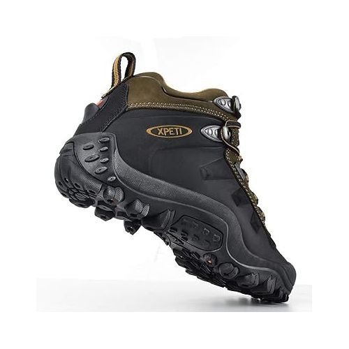  XPETI Men’s Highland Waterproof Leather Hiking Boot