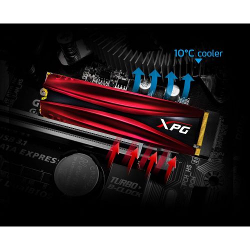  [아마존 핫딜]  [아마존핫딜]XPG GAMMIX 512GB S11 Pro 3D NAND PCIe NVMe Gen3x4 M.2 2280 SSD (AGAMMIXS11P-512GT-C)