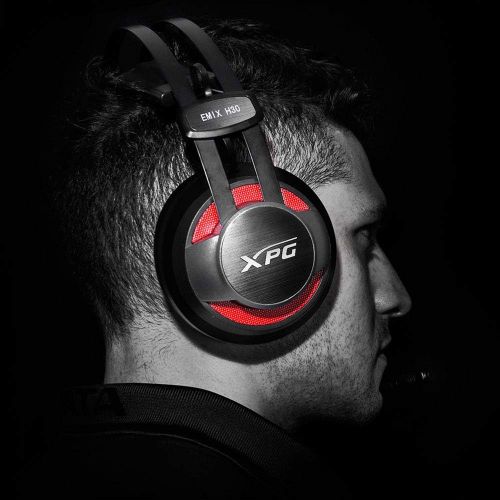  XPG EMIX H30 Wired Headset and SOLOX F30 Amplifier Gaming Audio Set Bundle (SOLOX F30+EMIX H30)