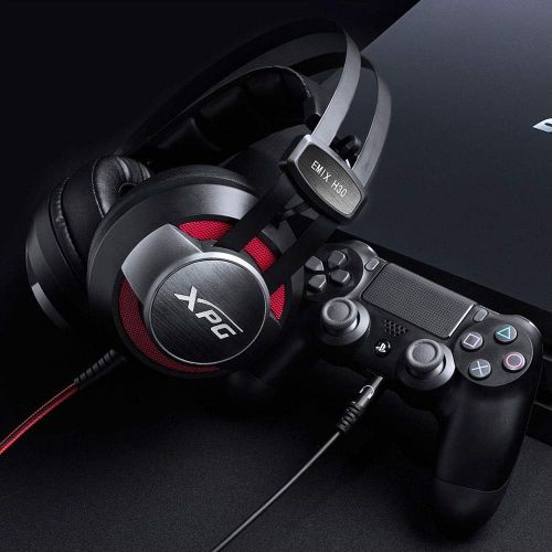  XPG EMIX H30 Wired Headset and SOLOX F30 Amplifier Gaming Audio Set Bundle (SOLOX F30+EMIX H30)