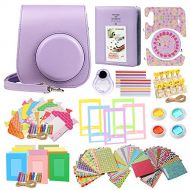 XPIX Fujifilm Instax Mini 11 (Lilac Purple) 168 Piece Accessory Bundle Includes Camera Case with Strap, Selfie Lens, Photo Album, Decorative Stickers, Colorful Frames and a Whole Lot Mo