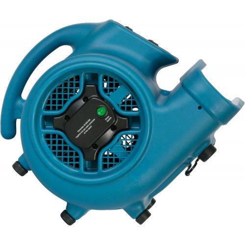  XPOWER P-450NT 1/3 HP Freshen Aire Scented Air Mover with Ionizer & Timer, Blue