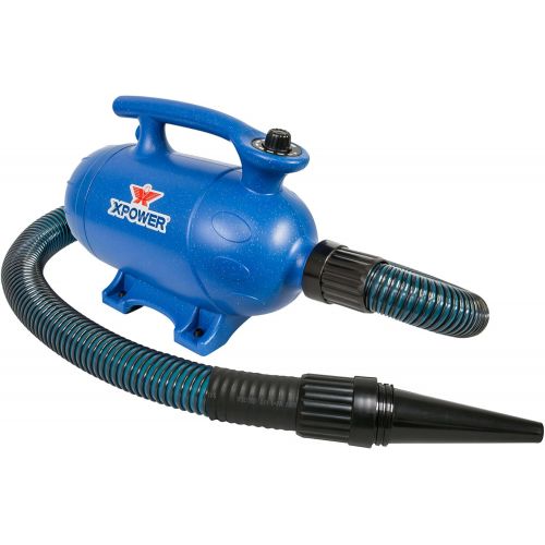  Xpower B-4 3 HP Variable Speed 2-in-1 Pet Dryer and Vacuum