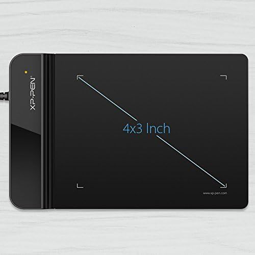  [아마존베스트]XP-PEN G430S 4X 3 Inch Graphics Tablet OSU! Play Pen Tablet Pen Tray 8192 Pressure Sensitivity Levels for Remote Learning Home Office Women and Men (G430S, Black)