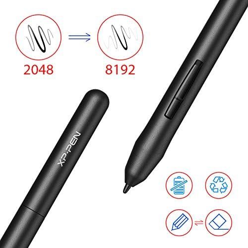  [아마존베스트]XP-PEN G430S 4X 3 Inch Graphics Tablet OSU! Play Pen Tablet Pen Tray 8192 Pressure Sensitivity Levels for Remote Learning Home Office Women and Men (G430S, Black)