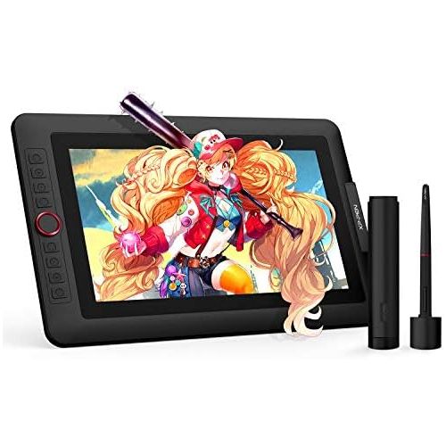  [아마존베스트]XP-PEN Artist 13.3 Pro Graphics Tablet with Display 13.3 Inch Graphic Monitor Tilt Function Drawing Display with 8 Quick Buttons and 1 Red Dial 88% NTSC Stand for Remote Learning H