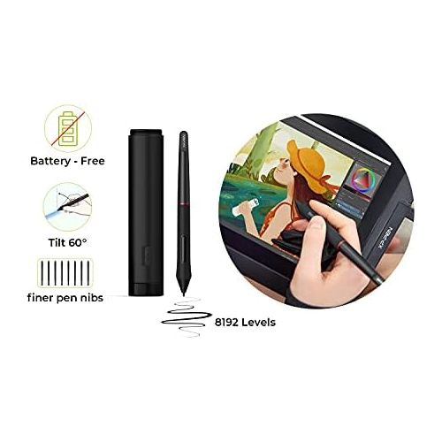  [아마존베스트]XP Pen Artist 12 Pro 11.6 Inch Graphics Tablet with Pen IPS Display Drawing Tablet 60° Tilt Detection for Remote Learning Home Office