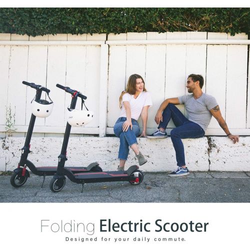  [아마존핫딜][아마존 핫딜] XPRIT 8 Electric Scooter with Shock Absorbers, Up to 13 Miles Range, Commuting Scooter (Black)