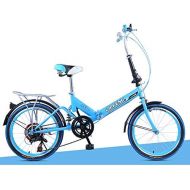 XQ- XQ-TT-613 20 Zoll 6 Geschwindigkeit Faltbare Fahrrad Dampfung Bike Erwachsene Manner Und Frauen Student Auto